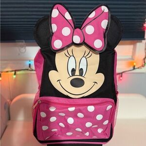 Rolling Disney Pink and Black Backpack
